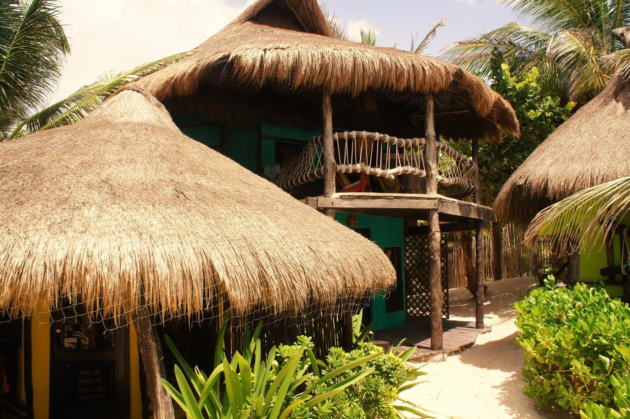 Cabanas La Luna Hotell Tulum Eksteriør bilde