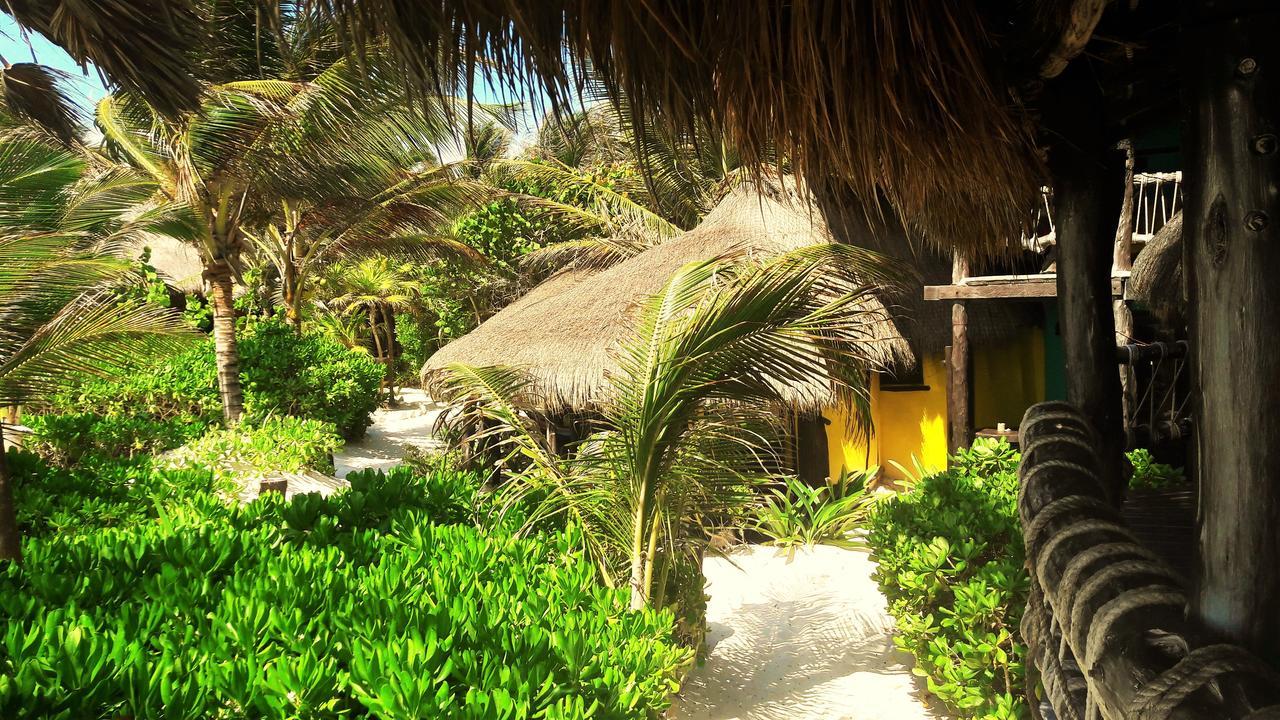 Cabanas La Luna Hotell Tulum Eksteriør bilde