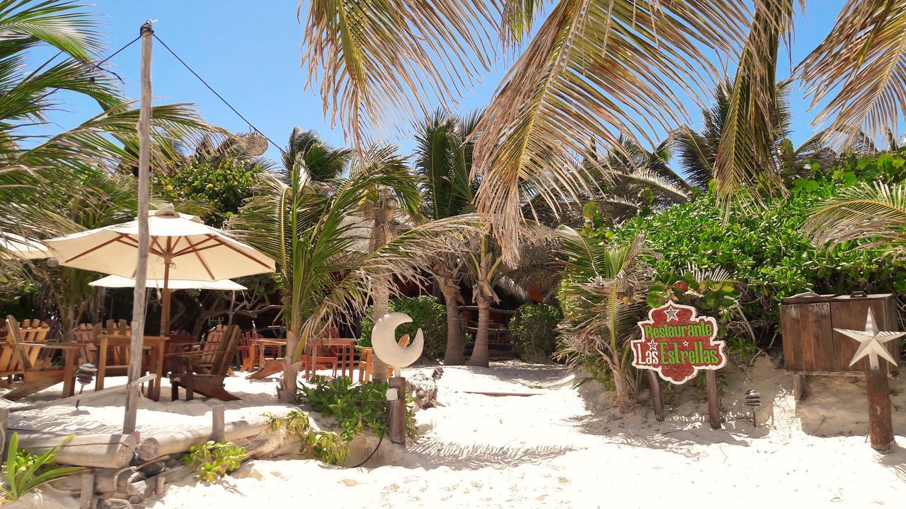 Cabanas La Luna Hotell Tulum Eksteriør bilde