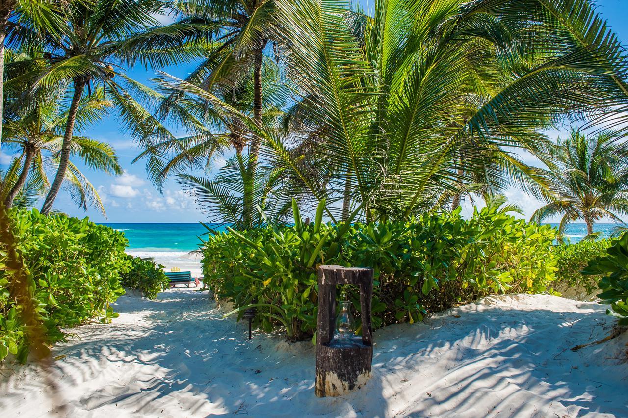Cabanas La Luna Hotell Tulum Eksteriør bilde