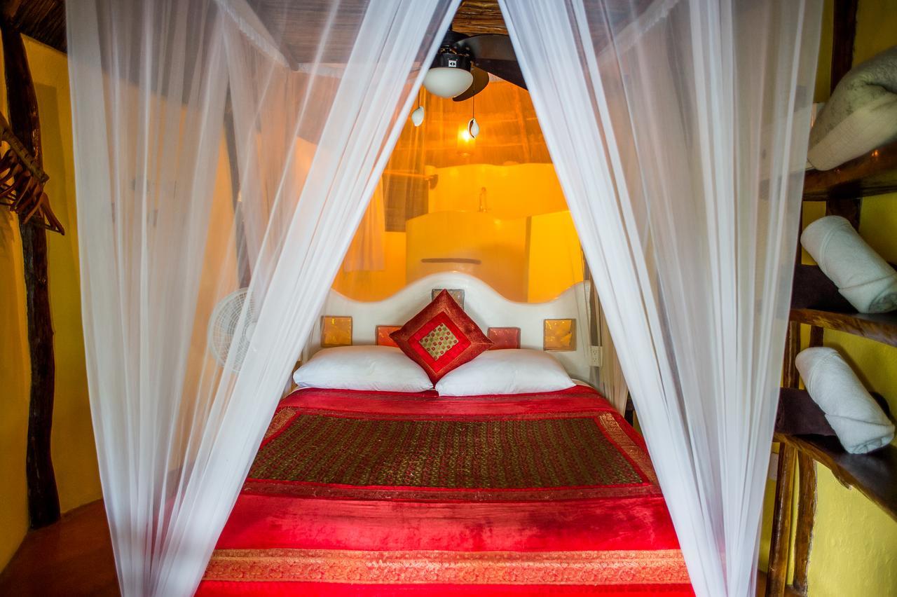Cabanas La Luna Hotell Tulum Eksteriør bilde