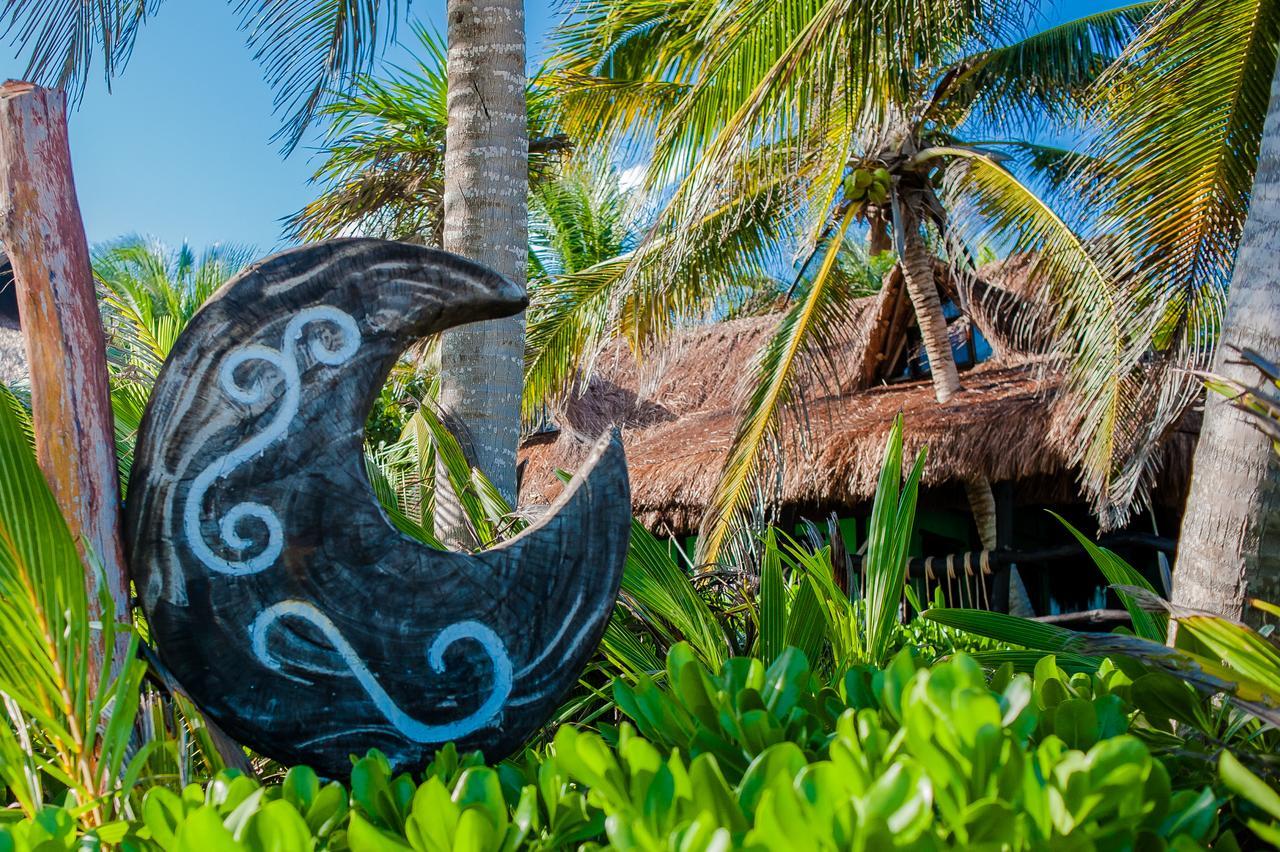 Cabanas La Luna Hotell Tulum Eksteriør bilde
