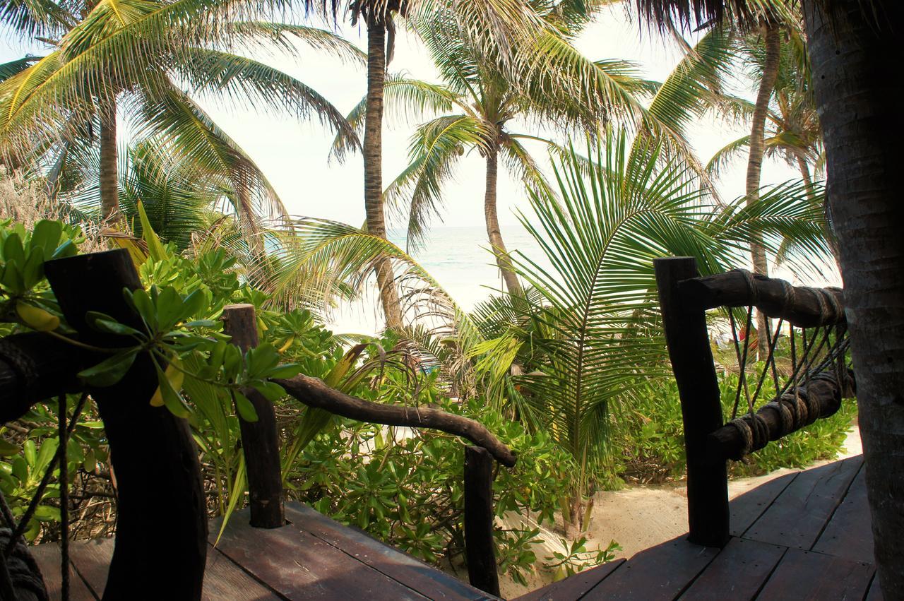 Cabanas La Luna Hotell Tulum Eksteriør bilde
