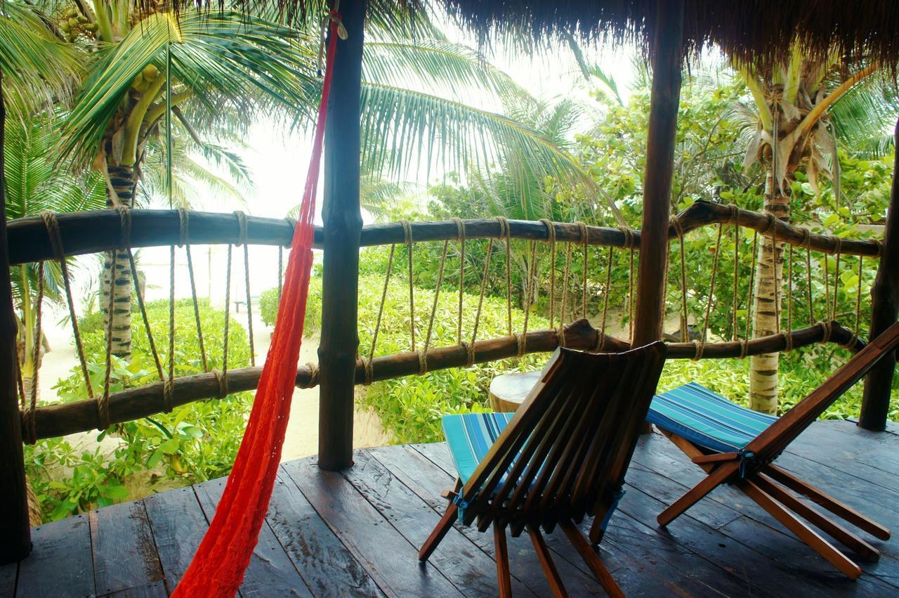 Cabanas La Luna Hotell Tulum Eksteriør bilde